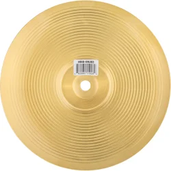 NINO Percussion NINO-BR203 H�ndholdt March B�kken �20cm (enkelt, messing) inkl. BR4 l�derstrop
