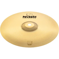 NINO Percussion NINO-BR203 H�ndholdt March B�kken �20cm (enkelt, messing) inkl. BR4 l�derstrop