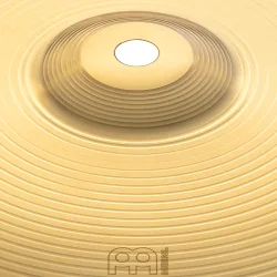 NINO Percussion NINO-BR203 H�ndholdt March B�kken �20cm (enkelt, messing) inkl. BR4 l�derstrop