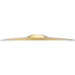 NINO Percussion NINO-BR203 H�ndholdt March B�kken �20cm (enkelt, messing) inkl. BR4 l�derstrop