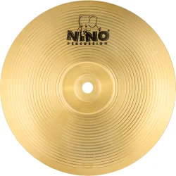 NINO Percussion NINO-BR203 H�ndholdt March B�kken �20cm (enkelt, messing) inkl. BR4 l�derstrop