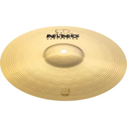 NINO Percussion NINO-BR254 H�ndholdt March B�kken �25cm (enkelt, messing) inkl. BR4 l�derstrop