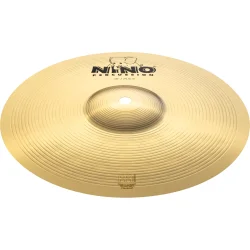 NINO Percussion NINO-BR25 H�ndholdt March B�kken Par �25cm (2 stk, messing) inkl. BR4 l�derstropper