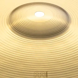 NINO Percussion NINO-BR25 H�ndholdt March B�kken Par �25cm (2 stk, messing) inkl. BR4 l�derstropper