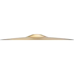 NINO Percussion NINO-BR305 H�ndholdt March B�kken �30cm (enkelt, messing) inkl. BR6 l�derstrop