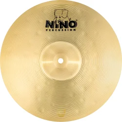 NINO Percussion NINO-BR305 H�ndholdt March B�kken �30cm (enkelt, messing) inkl. BR6 l�derstrop