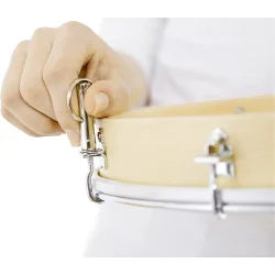 NINO Percussion NINO38 Stembar Tr� H�ndtromme �25cm m/true feel syntetisk skind (natural) inkl. stemmen�gle