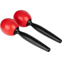 NINO Percussion NINO575R Maracas Par 20cm (2 stk, st�bt ABS, r�d)