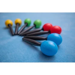 NINO Percussion NINO575SB Maracas Par 20cm (2 stk, st�bt ABS, himmelbl�)