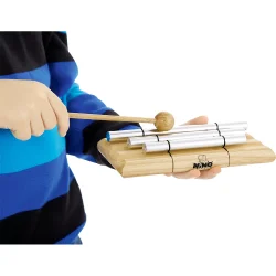 NINO Percussion NINO580 3-i-1 Energiklokke m/3 klokker (natural) inkl. k�lle 