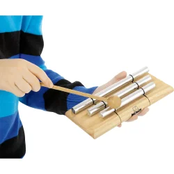 NINO Percussion NINO580 3-i-1 Energiklokke m/3 klokker (natural) inkl. k�lle 