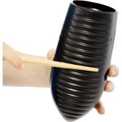 NINO Percussion NINO581BK Mini G�iro (sort) inkl scraper