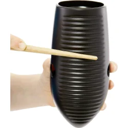 NINO Percussion NINO581BK Mini G�iro (sort) inkl scraper