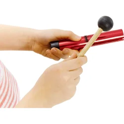 NINO Percussion NINO602R Wha-Wha Tube (aluminum, r�d) inkl. k�lle