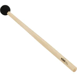 NINO Percussion NINO971 Percussion K�lle m/lille gummihoved (medium h�rd, 25cm, hvid b�g) 