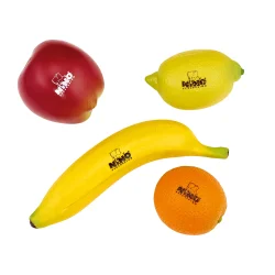 NINO Percussion NINOSET100 Frugt Shaker S�t (4 stk) 