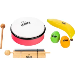 NINO Percussion NINOSET8 Blandet Rytme S�t (til 5 b�rn) 
