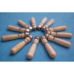 NINO Percussion NINOSET960 Bj�lde Stick Rytme S�t m/ergonomiske tr�h�ndtag (til 12 b�rn)