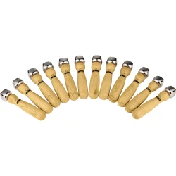 NINO Percussion NINOSET960 Bj�lde Stick Rytme S�t m/ergonomiske tr�h�ndtag (til 12 b�rn)