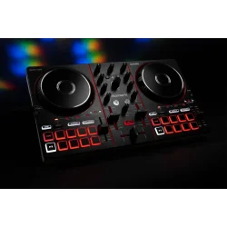 Numark Party Mix III 2-deck DJ Controller m/Lysshow, Stems-kontrol &amp; Bluetooth MIDI