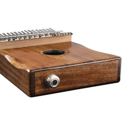 Ortega OKB1E Lizard Serien Lydhul Kalimba m/pickup C Dur 17 Noder (Akacie) inkl. tilbeh�r