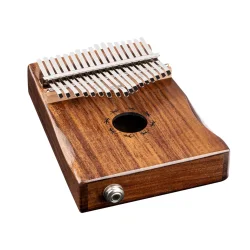 Ortega OKB1E Lizard Serien Lydhul Kalimba m/pickup C Dur 17 Noder (Akacie) inkl. tilbeh�r