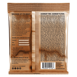Ernie Ball 2146 Earthwood Phosphor Bronze Medium Light 12-54 Western Guitar Strengesæt