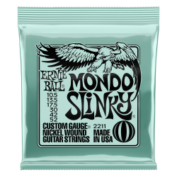 Ernie Ball 2211 Mondo Slinky Nickel Wound 10,5-52 Elektrisk Guitar Strenges�t 