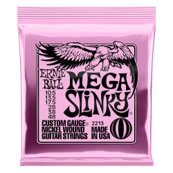 Ernie Ball 2213 Mega Slinky Nickel Wound 10,5-48 Elektrisk Guitar Strenges�t