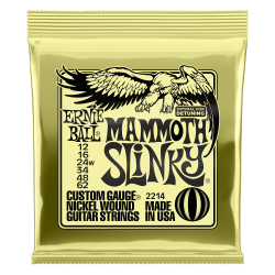Ernie Ball 2214 Mammoth Slinky Nickel Wound 12-64 Elektrisk Guitar Strenges�t