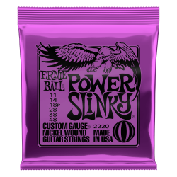Ernie Ball 2220 Power Slinky Nickel Wound 11-48 Elektrisk Guitar Strenges�t