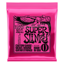 Ernie Ball 2223 Super Slinky Nickel Wound 9-42 Elektrisk Guitar Strenges�t