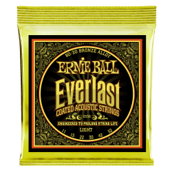 Ernie Ball 2558 Everlast 80/20 Bronze Light 11 - 52 Western Guitar Strenges�t 