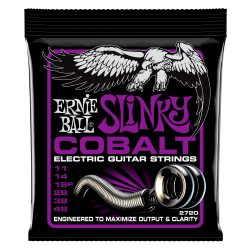 Ernie Ball 2720 Cobalt Power Slinky 11-48 Elektrisk Guitar Strenges�t