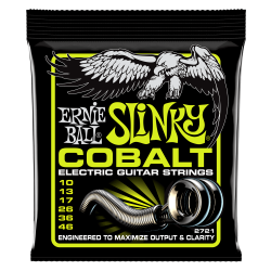 Ernie Ball 2721 Cobalt Regular Slinky 10-46 Elektrisk Guitar Strenges�t