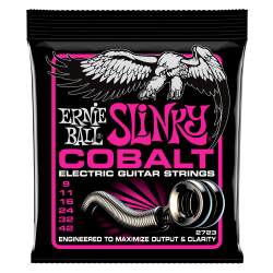 Ernie Ball 2723 Cobalt Super Slinky 9-42 Elektrisk Guitar Strenges�t