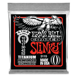 Ernie Ball 3115 Coated Titanium RPS Skinny Top Heavy Bottom Slinky 10-52 Elektrisk Guitar Strenges�t