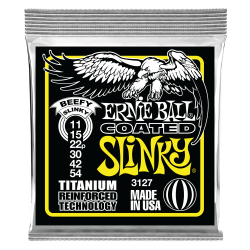Ernie Ball 3127 Coated Titanium RPS Beefy Slinky 11-54 Elektrisk Guitar Strenges�t