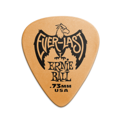 Ernie Ball EB-9190 Everlast Pick .73 mm Orange (12 stk)