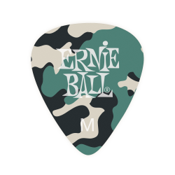 Ernie Ball EB-9222 Camo Pick Medium (12 stk)