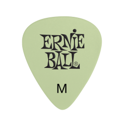 Ernie Ball EB-9225 Glow-In-The-Dark Pick Medium (12 stk)