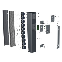 HK Audio P10j Pro Column 120�x15� Professionel Installations S�jleh�jttaler 600W (IP 66)