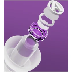 Alpine Partyplug Pro 2025 Edition repropper 21dB Dmpning inkl. opbevaringsetui (6stk; 2xS,2xM,2xL)