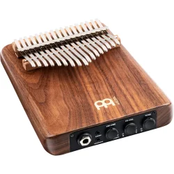 Meinl Percussion PKA17AW Solid Kalimba m/pickup C dur 17 Noder (Amerikansk Valn�d) inkl. tilbeh�r