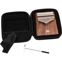 Meinl Percussion PKA17AW Solid Kalimba m/pickup C dur 17 Noder (Amerikansk Valn�d) inkl. tilbeh�r