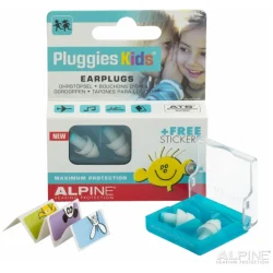 Alpine PLUGGIES KIDS Brne repropper 25dB Dmpning (til brn i alderen 3 til 12)