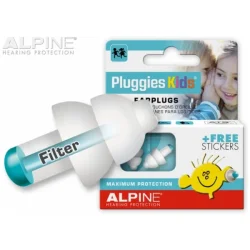 Alpine PLUGGIES KIDS Brne repropper 25dB Dmpning (til brn i alderen 3 til 12)