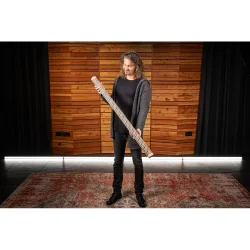 Meinl Percussion PRORS1-XL Ekstra Stor Strrelse 120cm Pro Rainstick (Rattan Indpakket Bambus)