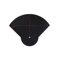 Dixon PYP-1 Cymbal Rubber Practice Pad