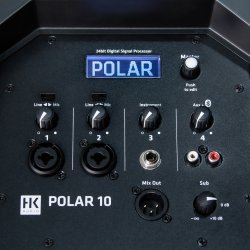 HK Audio POLAR 10 PA S�jlesystem inkl beskyttelsescover &amp; taske 